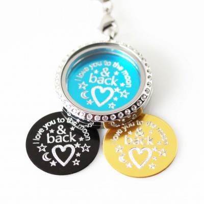 Engraved - I Love You to the Moon & Back Plate